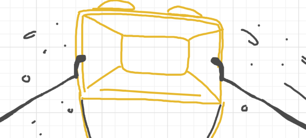 A panel from I've Been Everywhere, Man, episode nine of the Board Boards object show by Furretwalk/WalkingFurret.